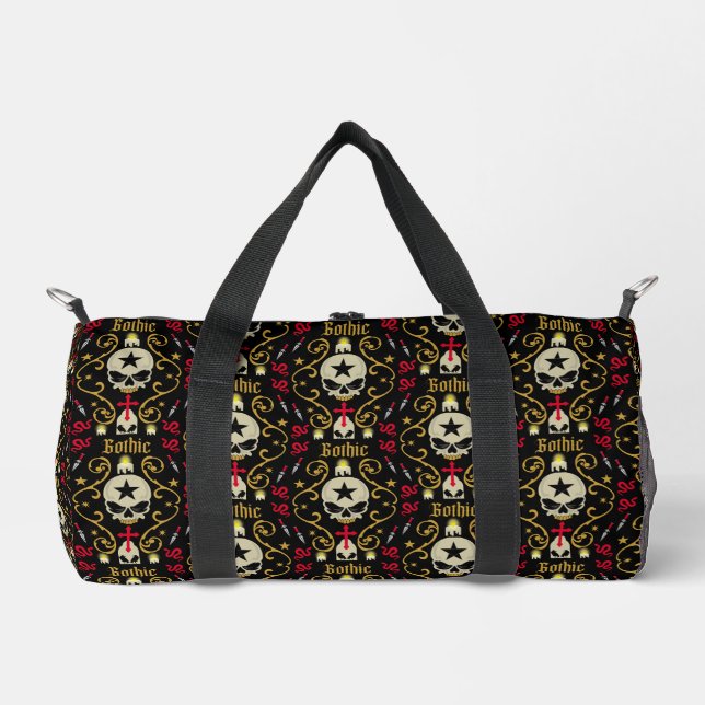 Gotische Fashion Bags und Accessoires Duffle Bag (Vorderseite)