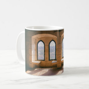 Gotische Fenster im Schloss Leiria Kaffeetasse
