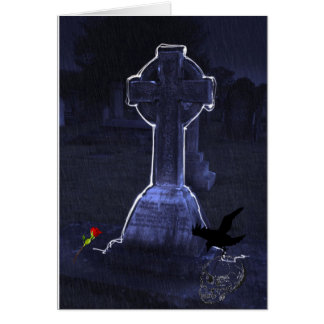 Gotische Friedhofskarte