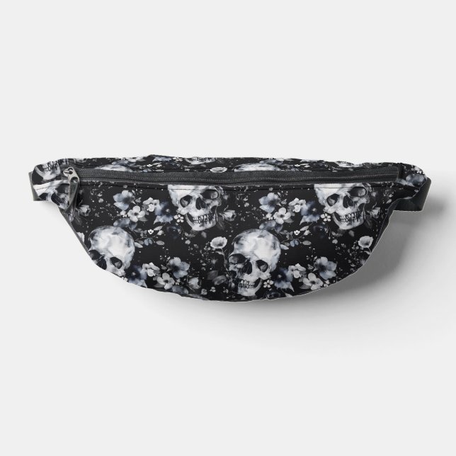 Gotische Gartenschnecken und Blumengoten Sommer Bauchtasche (Ablage )