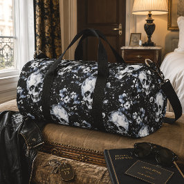 Gotische Gartenschnecken und Blumengoten Sommer Duffle Bag