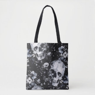 Gotische Gartenschnecken und Blumengoten Sommer Tasche