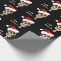 Gotische Geschenkverpackung der Schädel-frohen