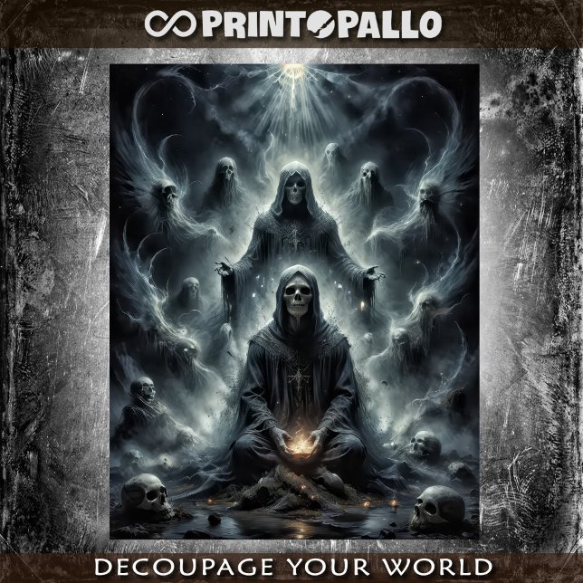 Gotische Geschichte: ein Meisterghost und sein Sch Seidenpapier (Von Creator hochgeladen)