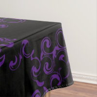 Gotische Hochzeit lila & schwarz