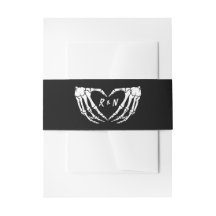 Gotische Hochzeits-Bauchschnur, Halloween-Hochzeit