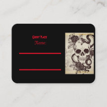 Gotische Hochzeitseinladung