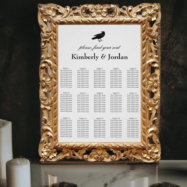 Gotische Hochzeitskarte bis zum Tod machen wir Tei Poster (Von Creator hochgeladen)