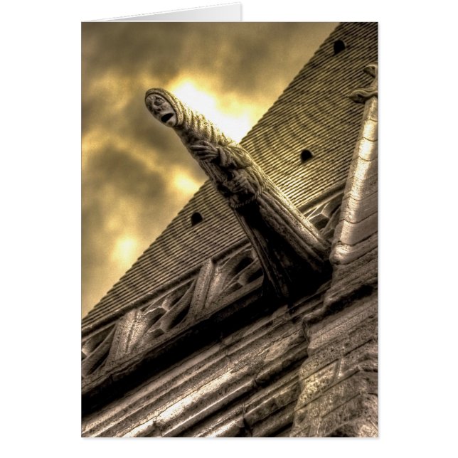 Gotische Horror-Karte (Vorne)