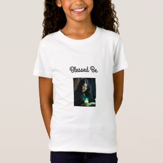 Gotische Hübsche Hexe, dunkles Thema T-Shirt