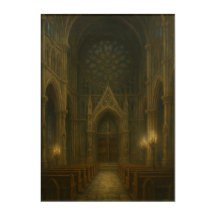 Gotische Kathedrale in Farbe