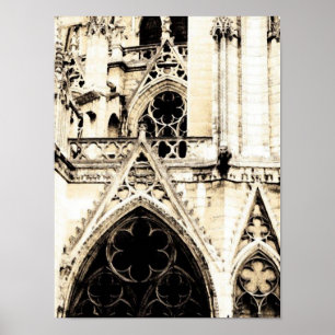 Gotische Kathedrale ~ Poster / Print