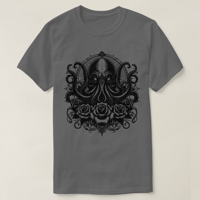 gotische kraken T-Shirt (Design vorne)