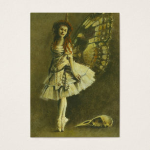 Gotische Künstler-Trading Card der Fee-ACEO