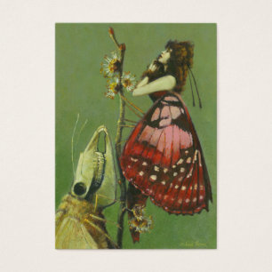 Gotische Künstler-Trading Cards der