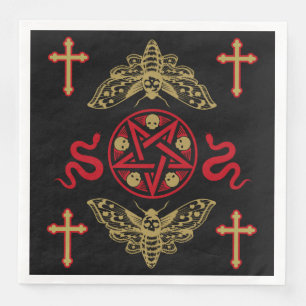 Gotische Kunstzubehör Serviette