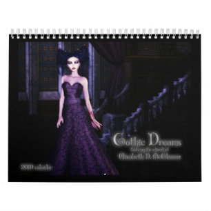 Gotische Mädchen 2010 Kalender