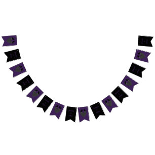 Gotische Ravens und maßgeschneiderte Hochzeit des  Wimpelkette