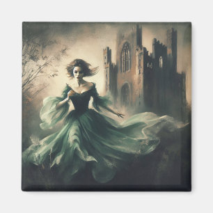 Gotische Romantik Bucht Cover Spooky Burg Horror Magnet