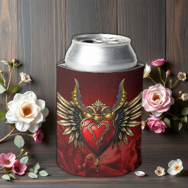 Gotische Romantik, das Herz der Leidenschaft Dosenkühler