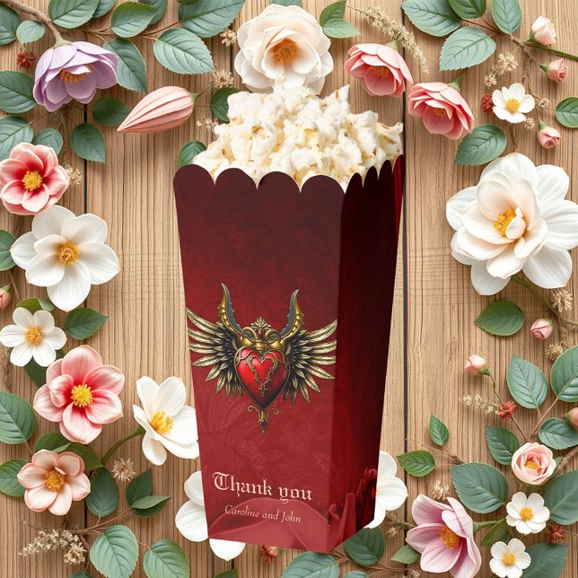 Gotische Romantik, das Herz der Leidenschaft. Geschenkschachtel (Von Creator hochgeladen)