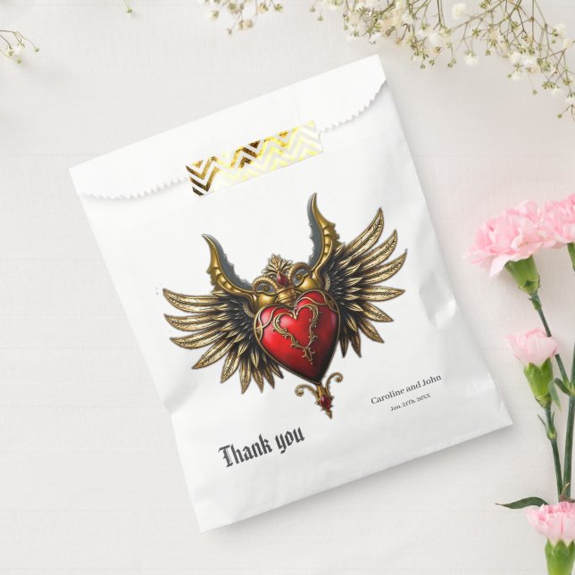 Gotische Romantik, das Herz der Leidenschaft Geschenktütchen (Versiegelt)