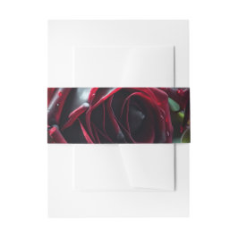 Gotische Rose Hochzeit Einladungsbanderole