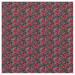 Gotische Rose Stoff