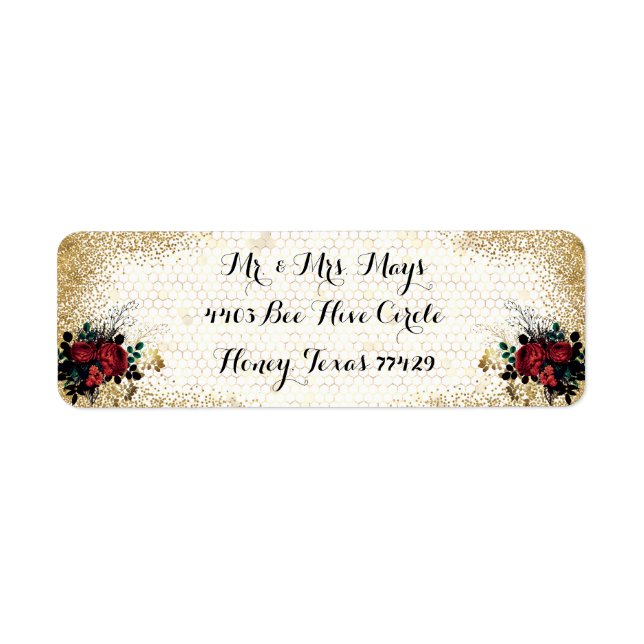 Gotische Rote Rosen (Vorne)