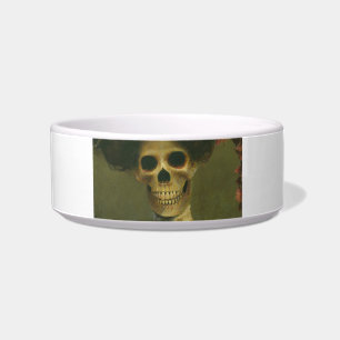 Gotische Skeleton Haustier-Schüssel Napf