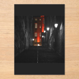 Gotische Treppe Acryleinladungen