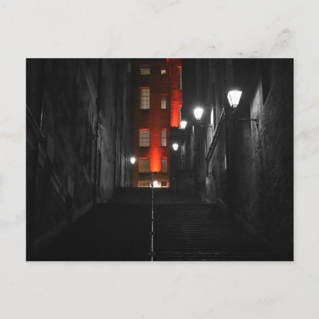 Gotische Treppe Postkarte (Vorderseite)