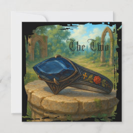 Gotische Verlobung Karte