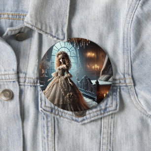 Gotische Viktorianische Puppe - verzauberte Dunkel Button