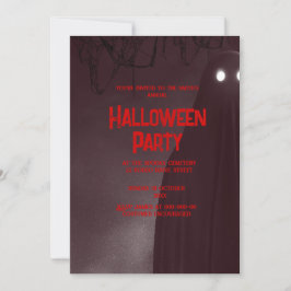gotische Vintage Sporenhalloween Einladung