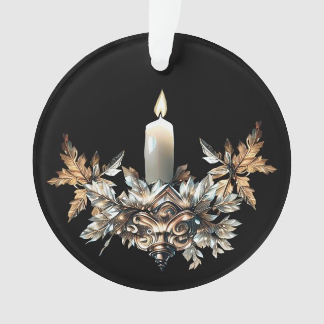 Gotische Weihnachten Ornament (Vorderseite)