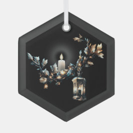 Gotische Weihnachten Ornament Aus Glas