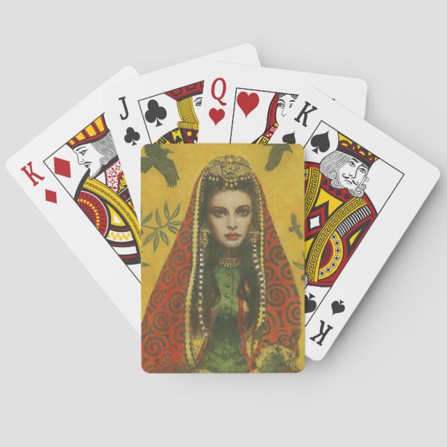 Gotische Zauberkunst Spielkarten (Rückseite)