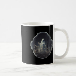 Gotischer Geist im Wald Vintager Blumengast Ha Kaffeetasse