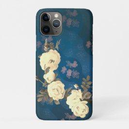 Gotischer Hintergrund der White Roses Wreath Case-Mate iPhone Hülle