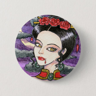 Gotischer magischer Vampirs-Fantasie-Knopf durch Button