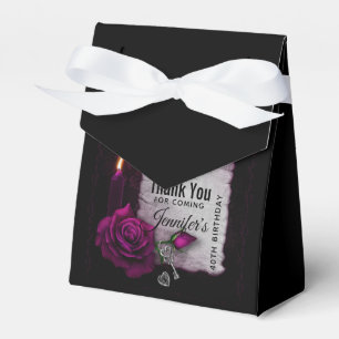 Gotischer Rosen-, Kerzen-, Pergament-und Geschenkschachtel