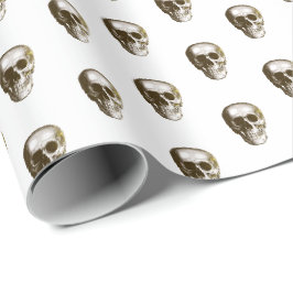 Gotischer Schädel Geschenkpapier
