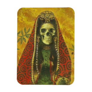 Gotischer Skeleton flexibler Magnet