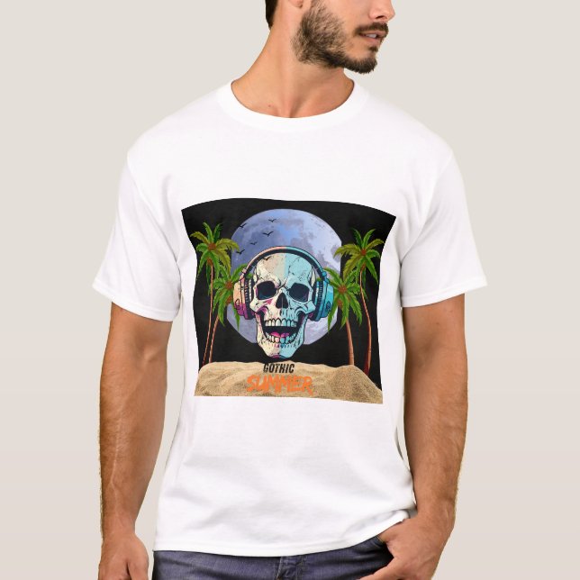 Gotischer Sommer T-Shirt (Vorderseite)