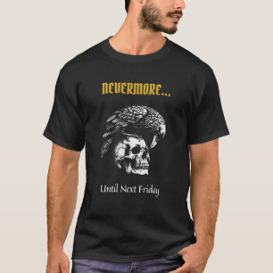 Gotischer Spaß mit Raven und Skull T-Shirt