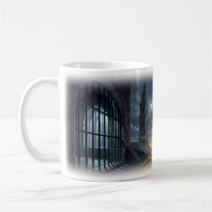 Gotischer-Sturm-Kathedrale-Mysterium-Szene-Becher Kaffeetasse