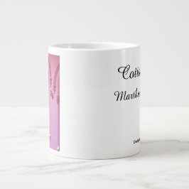 Gotisches Fenster und Schnee - Martha's Vineyard Jumbo-Tasse