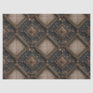 Gotisches geschnitztes Holzwerk Muster (1) Seidenpapier