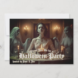 Gotisches Halloween-Bankett in Candlelight